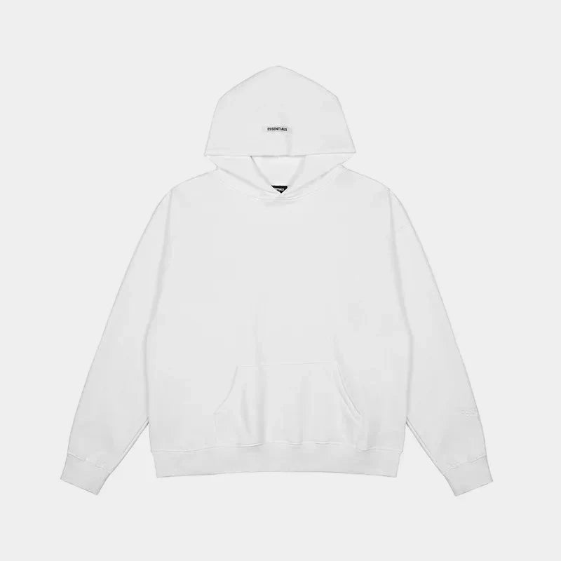 Essentials Black Black Bar Hoodie – Fear of God