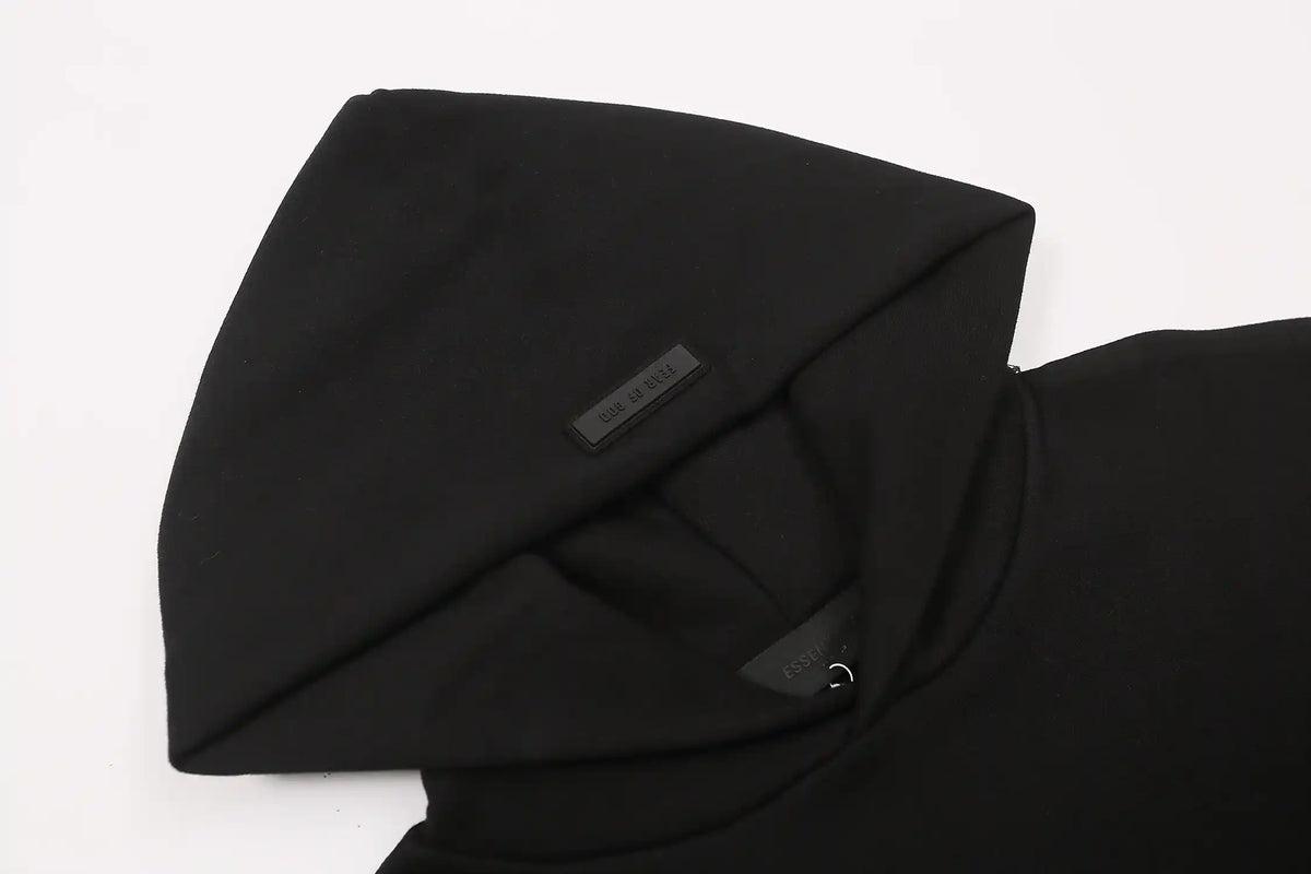 Essentials Black Hoodie – Fear of God