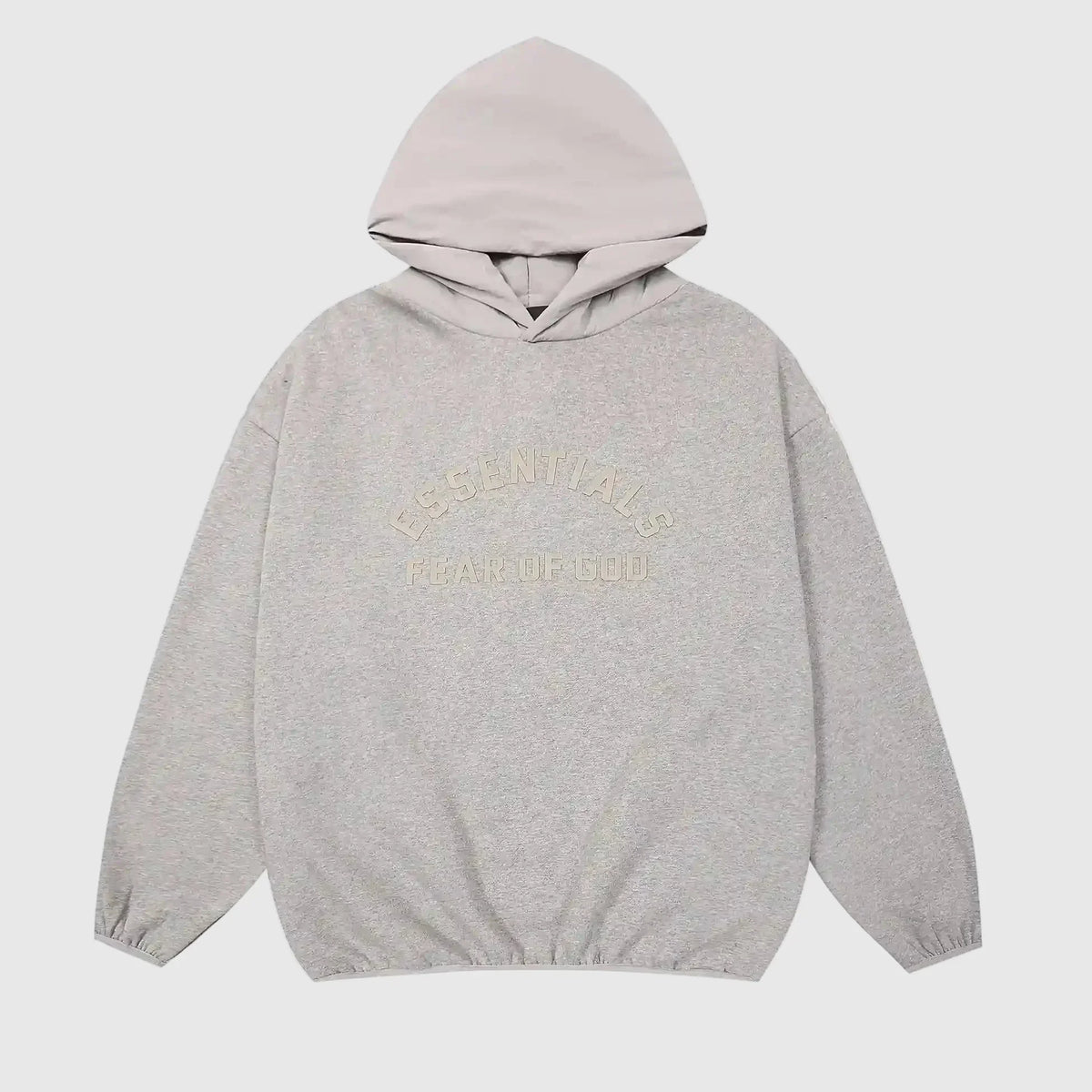 Essentials Light Heather Oatmeal Comfort Hoodie – Fear of God
