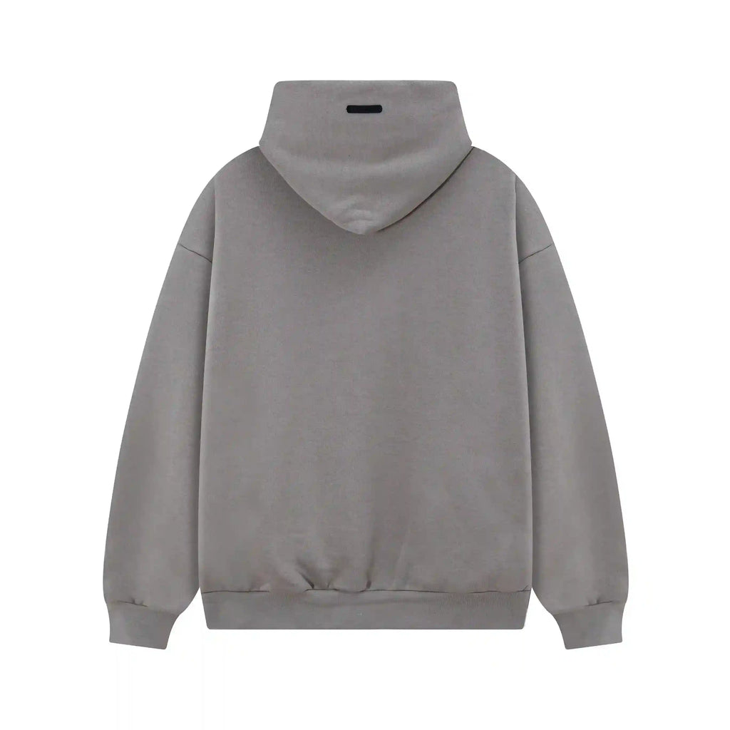 Fear of God Essentials Gray Hoodie | Signature Grey Pullover Essentials Hoodie