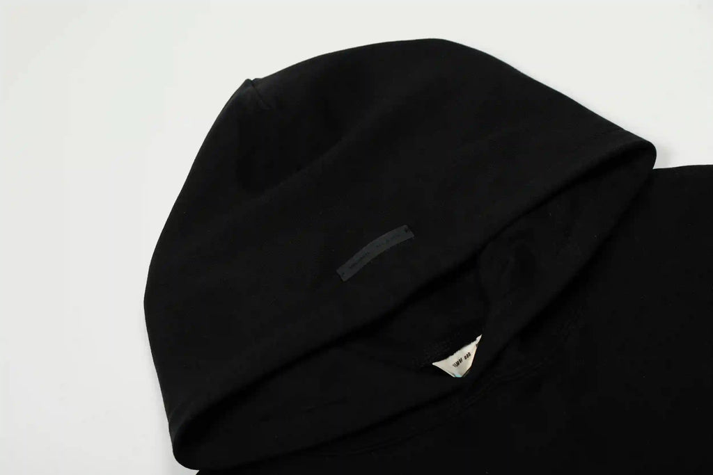 Fear of God ESSENTIALS Black Hoodie Essential