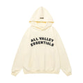 Fear of God Essentials Ivory White Hoodie | Warm Off-White Pullover Essentials Hoodie