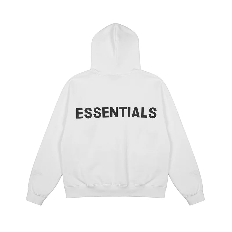 Essentials Black Black Bar Hoodie – Fear of God