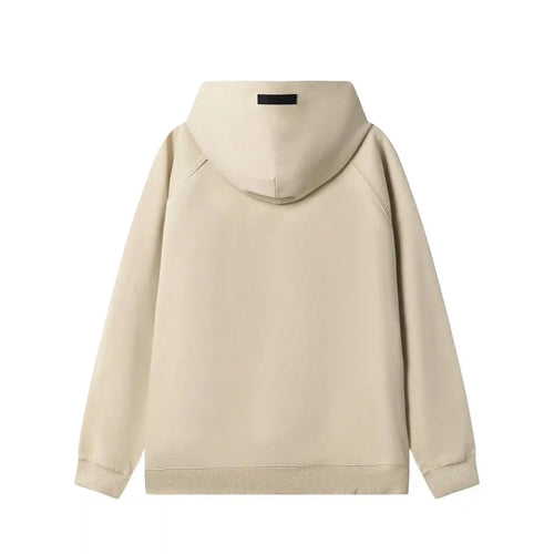 Essentials Beige Hoodie – Relaxed Streetwear Pullover