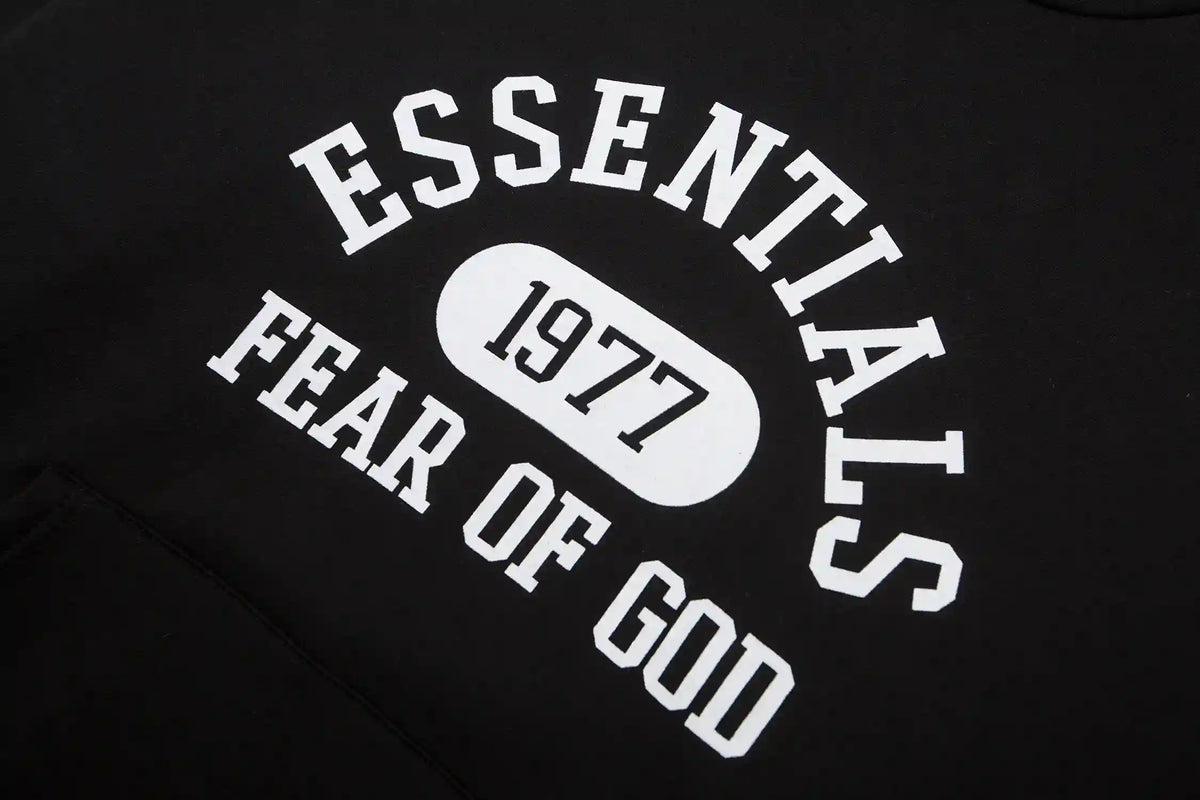 Essentials Black Hoodie – Fear of God