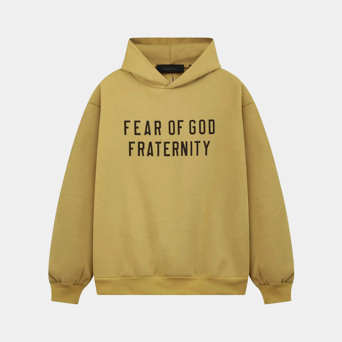 Essentials Garden Yellow Street Mock Neck Hoodie – Fear of God