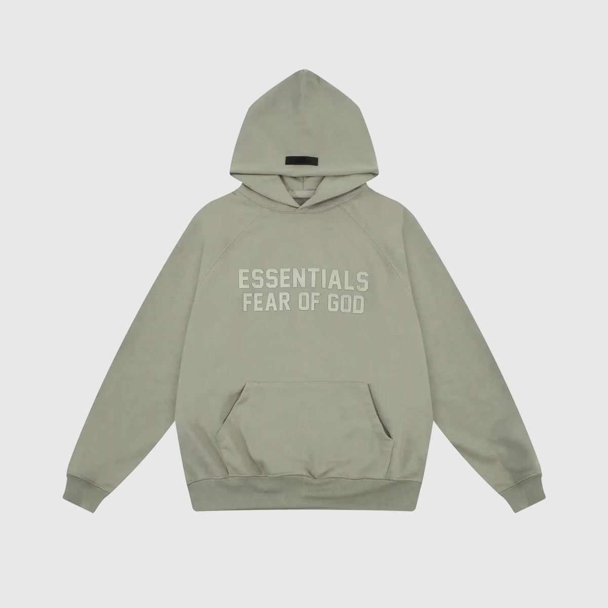 Essentials Grey Street Mock Neck Hoodie – Fear of God