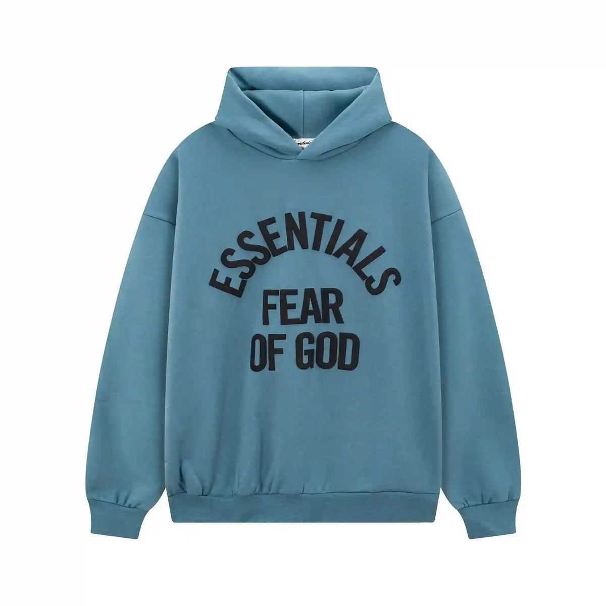 Fear of God Essentials Coastal Blue Hoodie | Muted Blue Pullover Essentials Hoodie