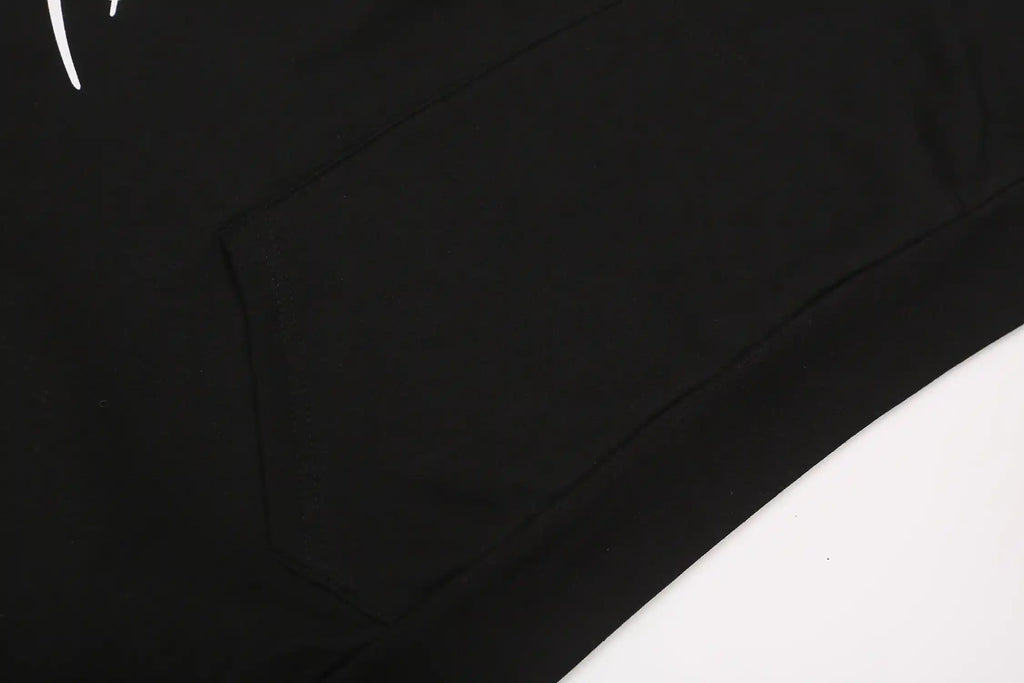 Essentials Black Hoodie – Relaxed Streetwear Pullover