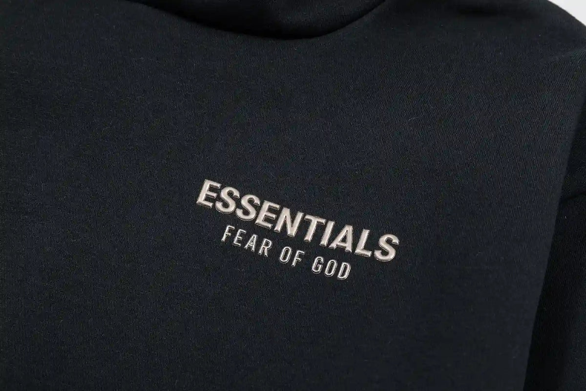 Fear of God Essentials Black Hoodie