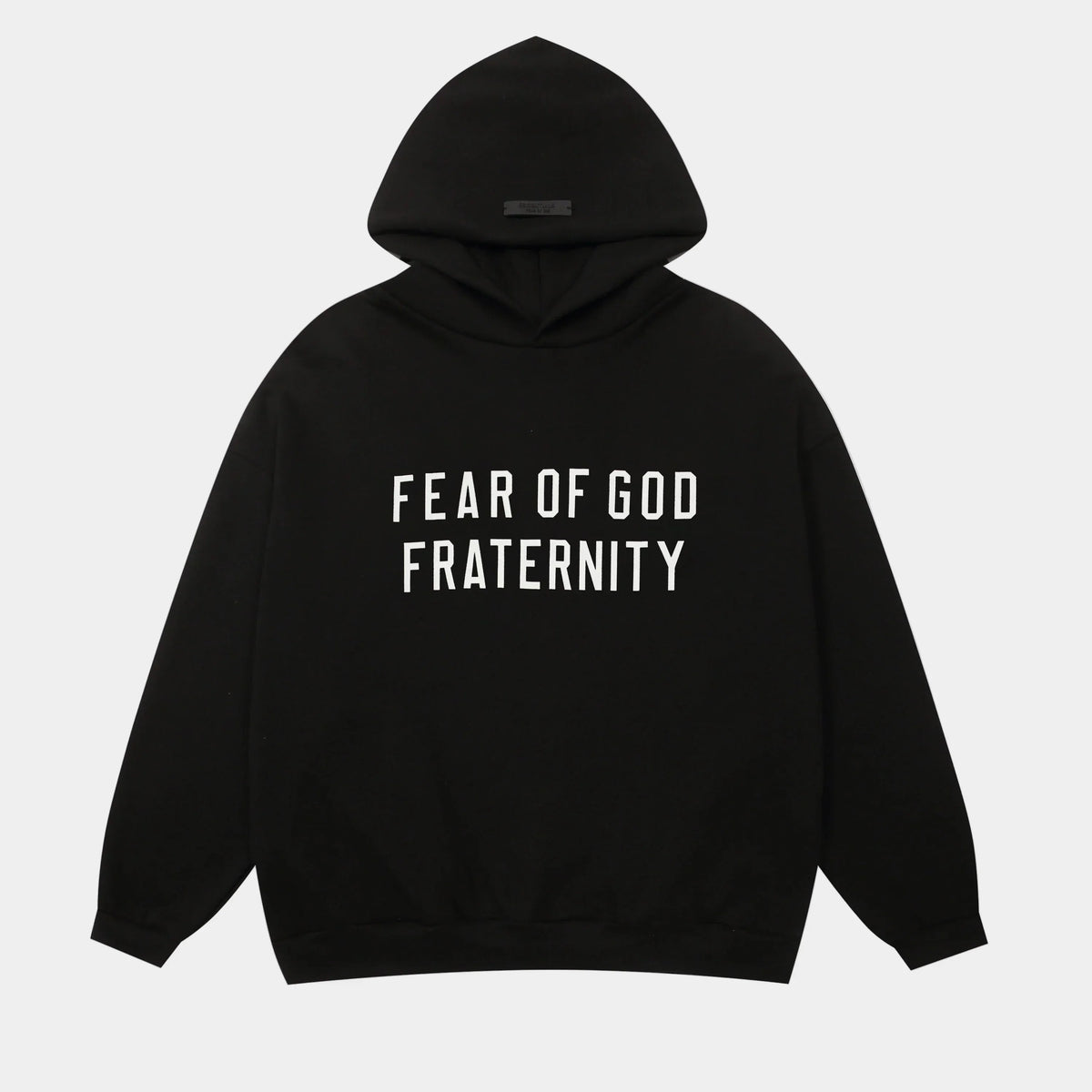 Essentials Hoodie Black Oversized – Fear of God