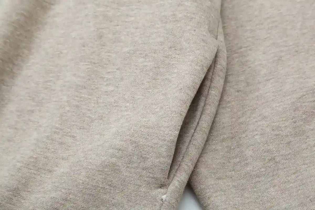Essentials Heathered Grey Black Bar Hoodie – Fear of God