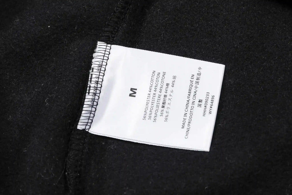 Fear of God ESSENTIALS Black Hoodie Premium