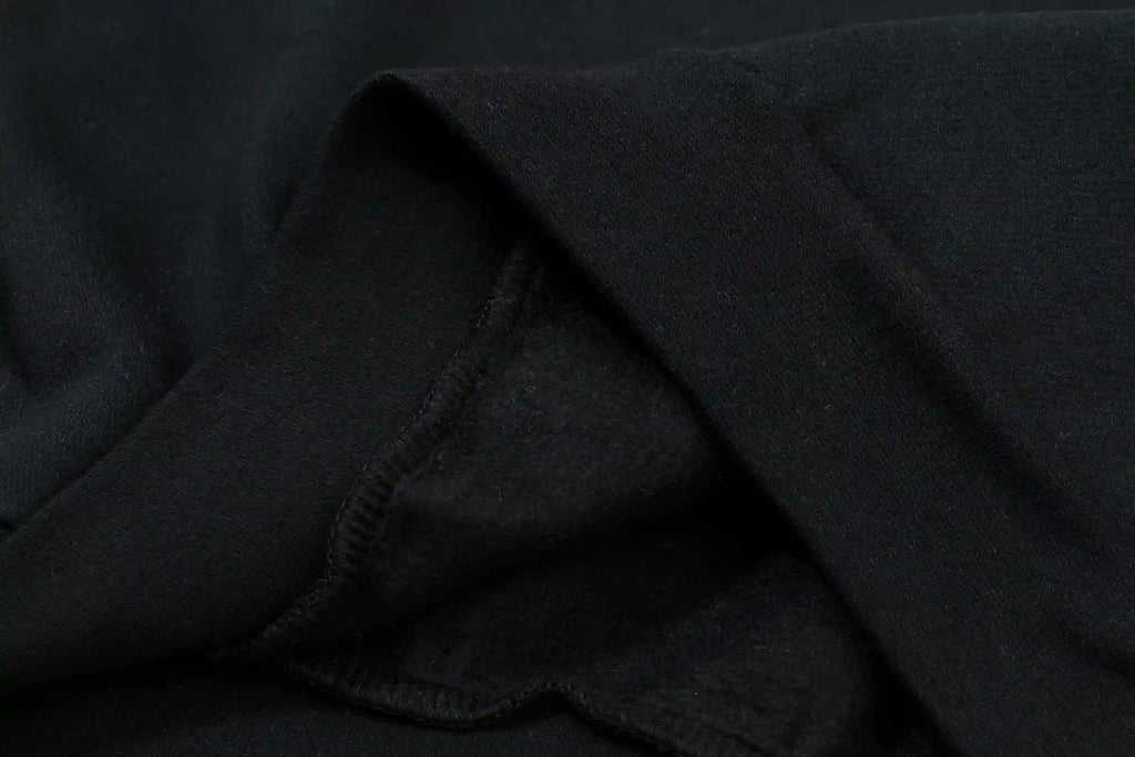 Fear of God Essentials Black Hoodie | Monochrome Essentials Hoodie