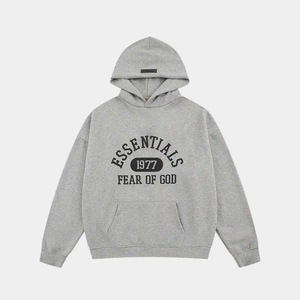 Essentials Light Grey Street Hoodie – Fear of God