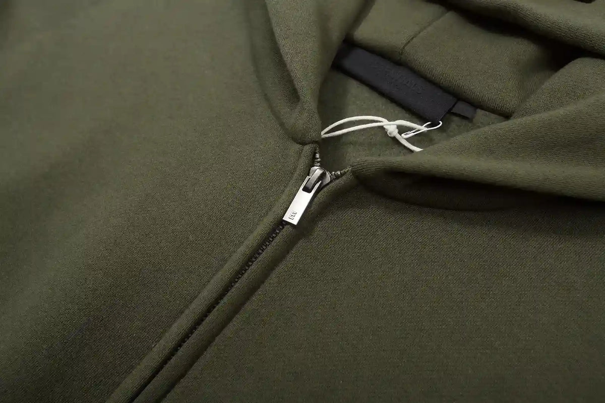 Essentials Hemlock Street Zip-Up Hoodie – Fear of God