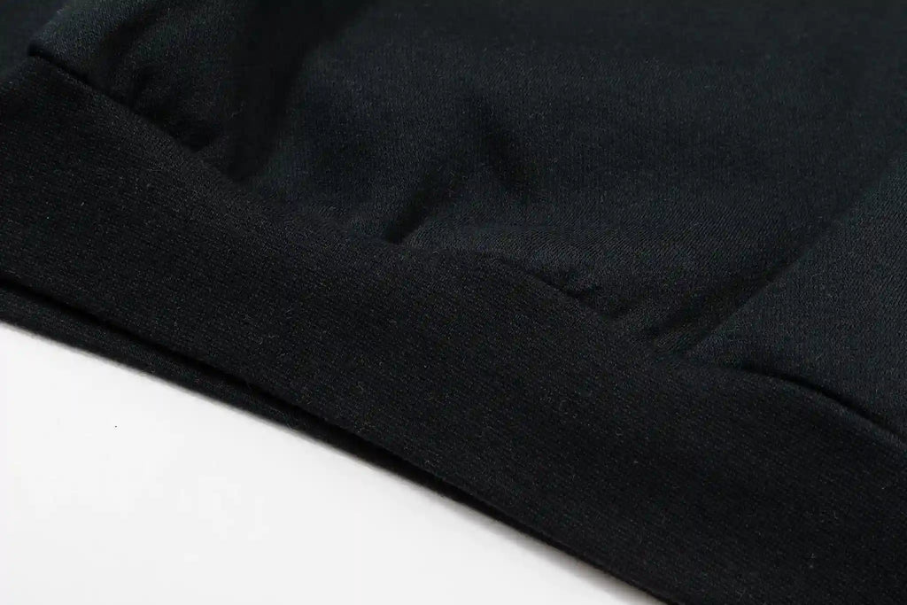 Fear of God Essentials Black Hoodie | Monochrome Essentials Hoodie