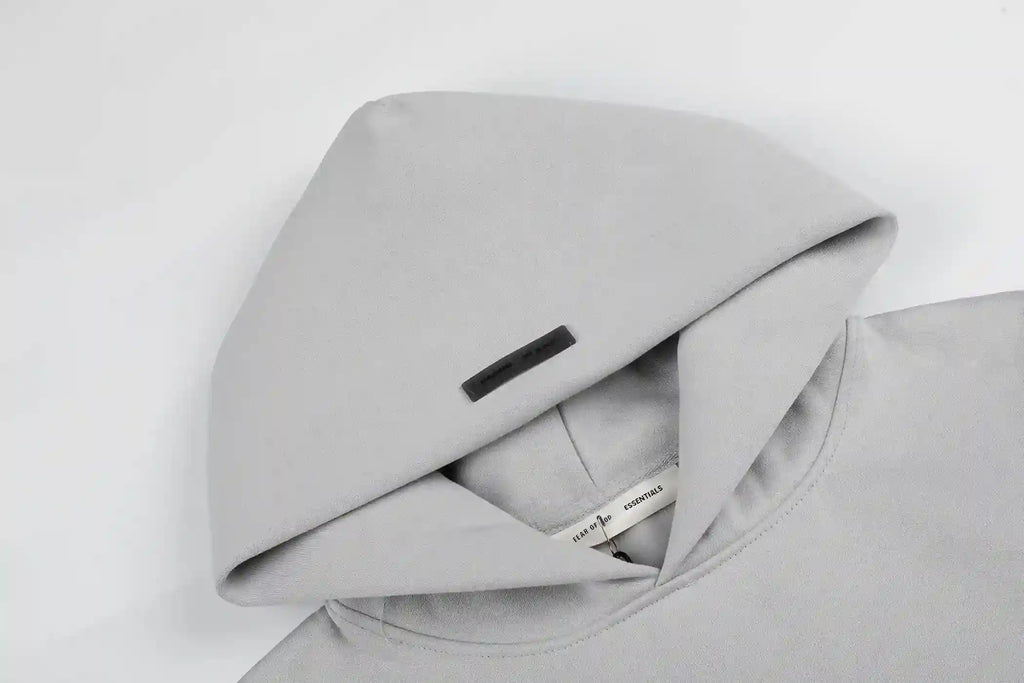 Fear of God ESSENTIALS Light Grey Hoodie Core