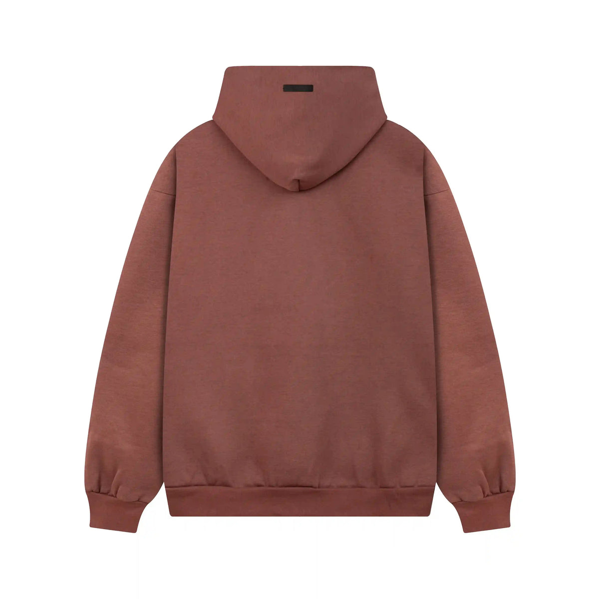 Essentials Dark Chestnut Hoodie – Relaxed Streetwear Pullover