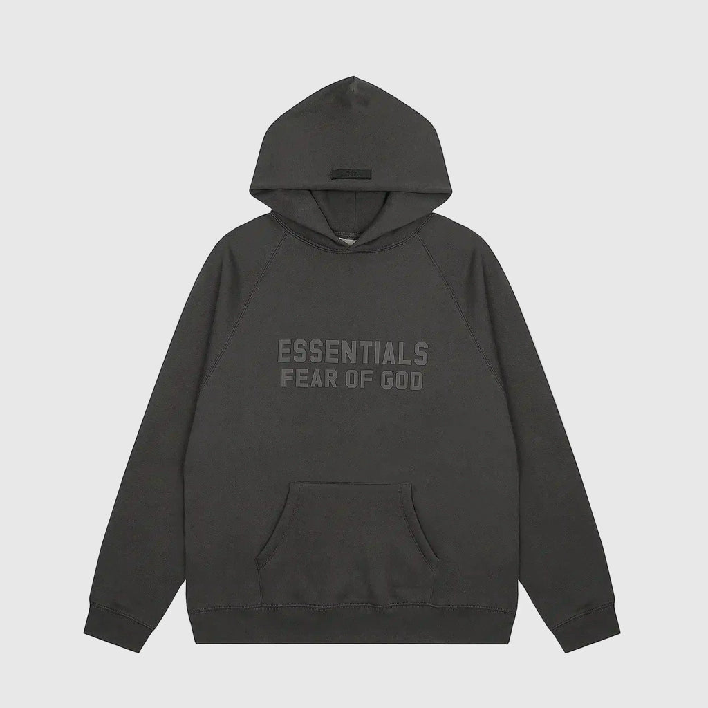 Essentials Black Comfort Hoodie – Fear of God