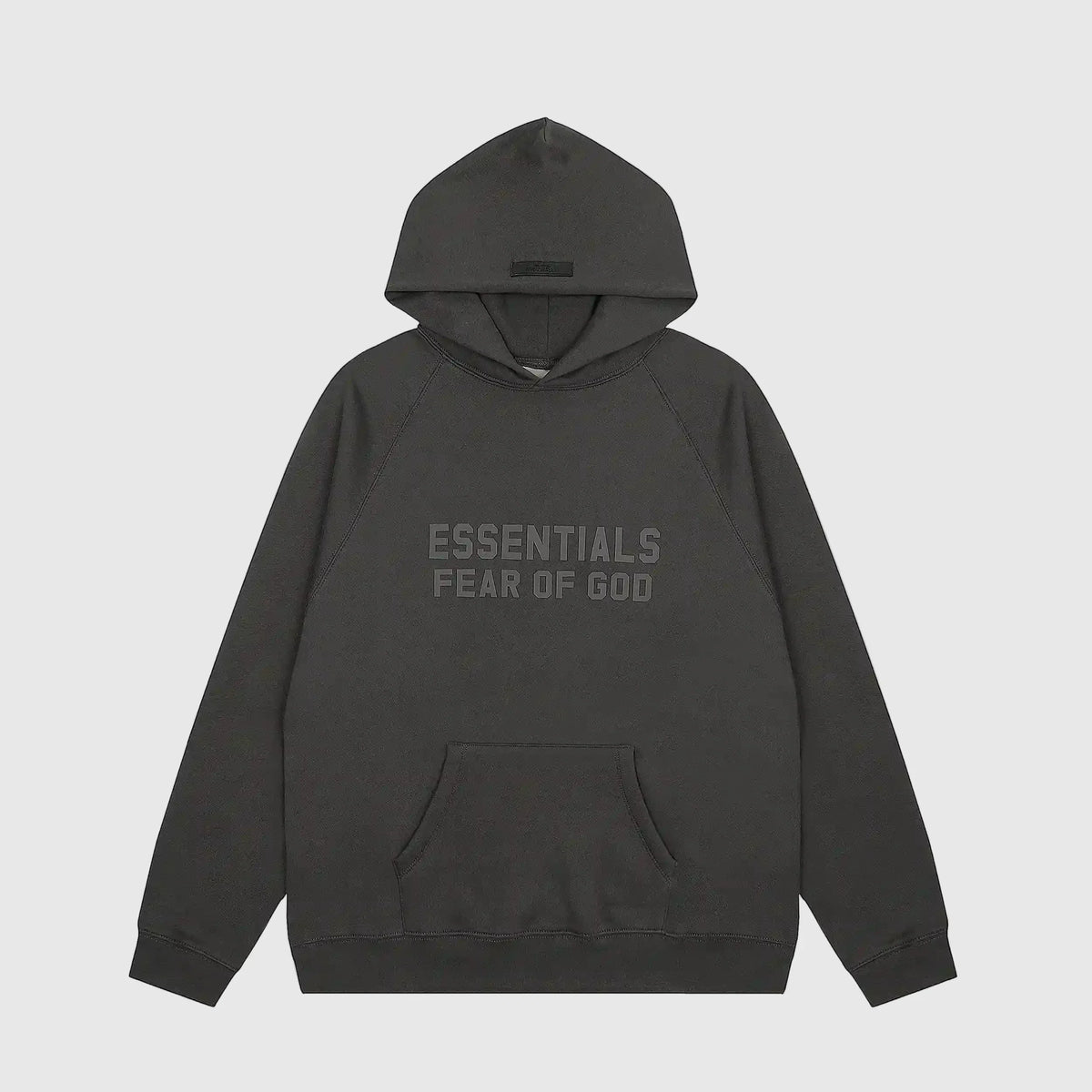 Essentials Black Comfort Hoodie – Fear of God