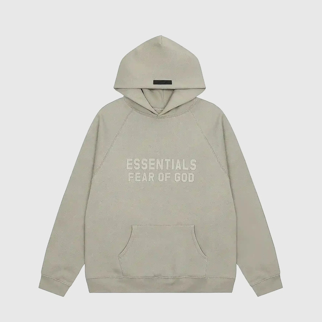 Essentials Hoodie Cement Oversized – Fear of God
