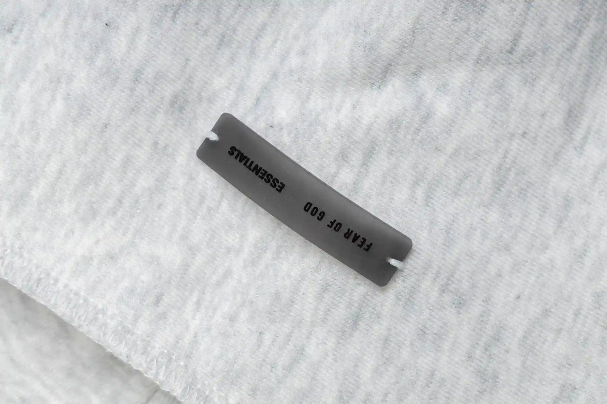 Fear of God Essentials Eggshell Zip-Up Hoodie | Cream Full Zip Essentials Hoodie