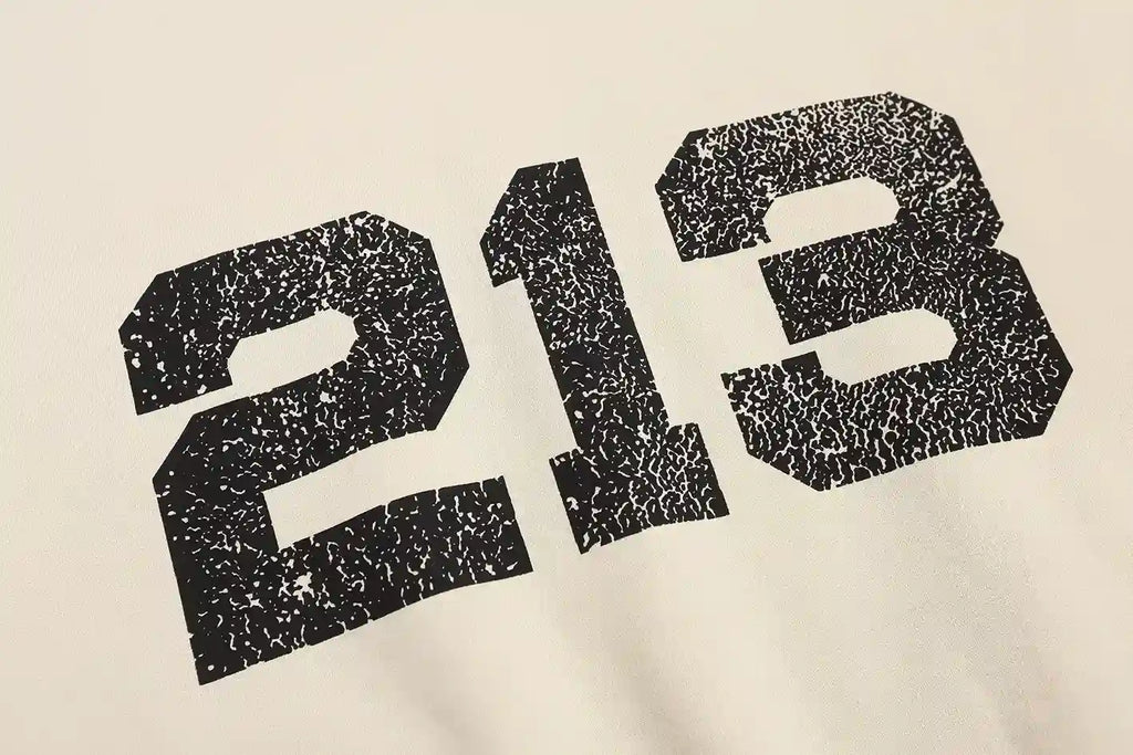 Fear of God ESSENTIALS Signature 213 Light Cream Hoodie