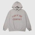 Essentials Hoodie Dark Heather Oatmeal Oversized – Fear of God