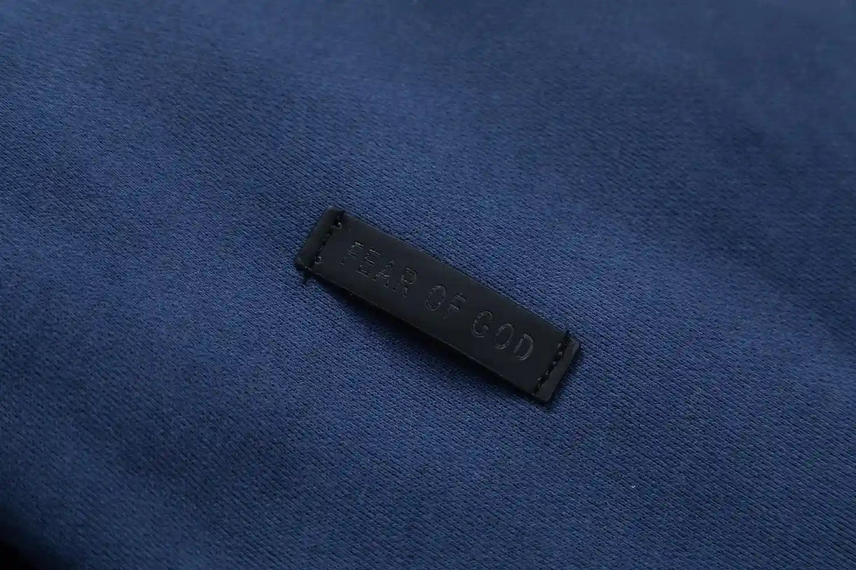 Essentials Hoodie Blue Oversized – Fear of God