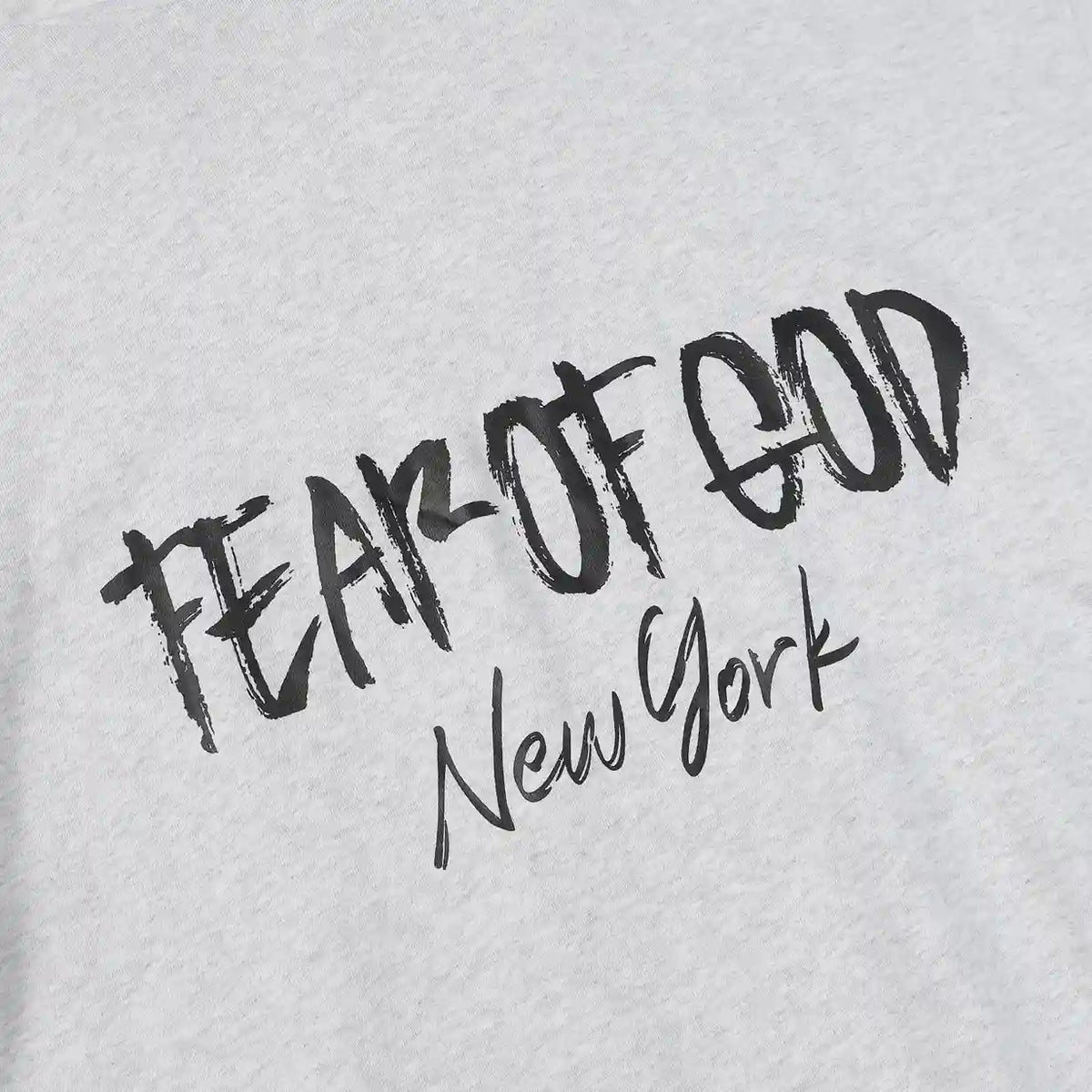 Essentials Light Heather Oatmeal Street Mock Neck Hoodie – Fear of God