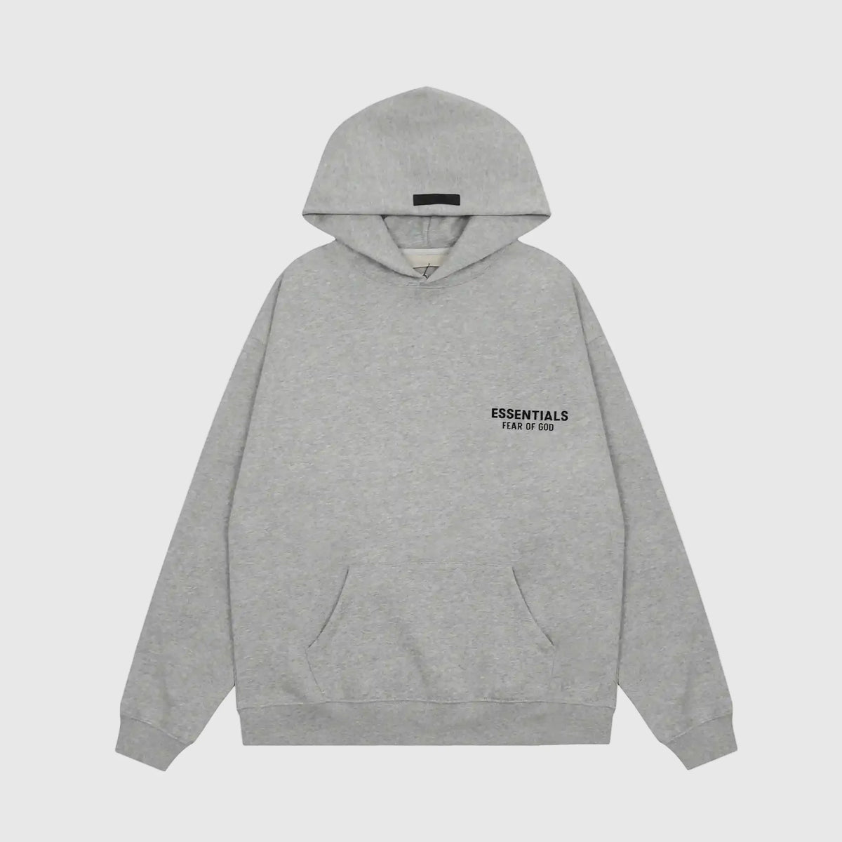 Essentials Dark Heather Oatmeal Hoodie – Fear of God