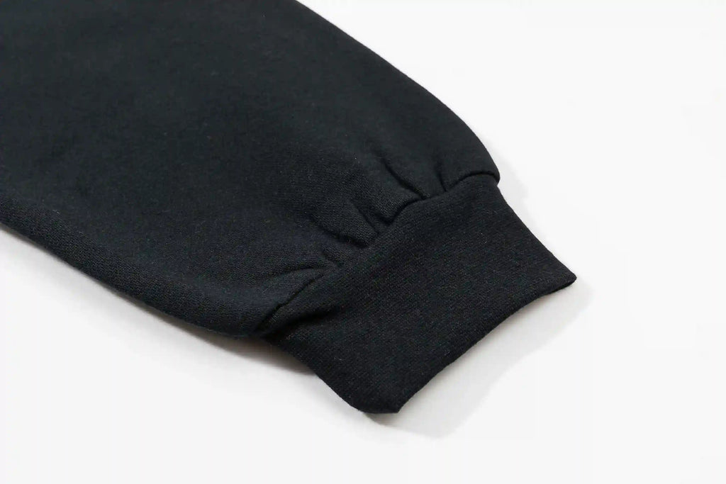 Fear of God Essentials Black Hoodie | Monochrome Essentials Hoodie