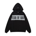 Fear of God Essentials Black Hoodie | Classic Black Pullover Essentials Hoodie