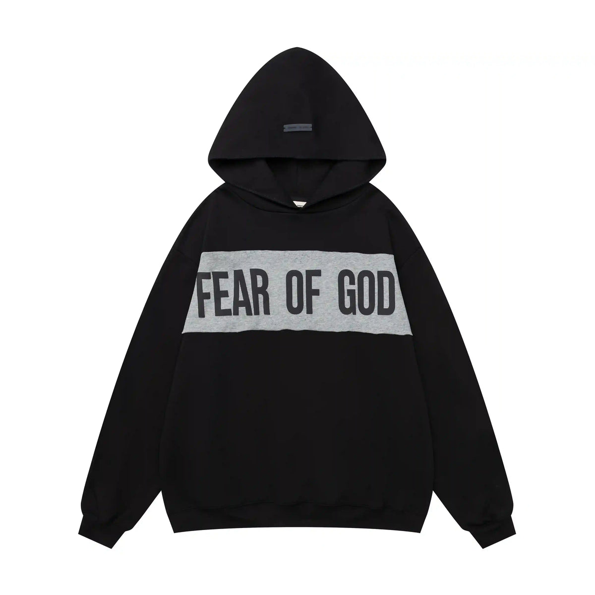 Fear of God Essentials Black Hoodie | Classic Black Pullover Essentials Hoodie