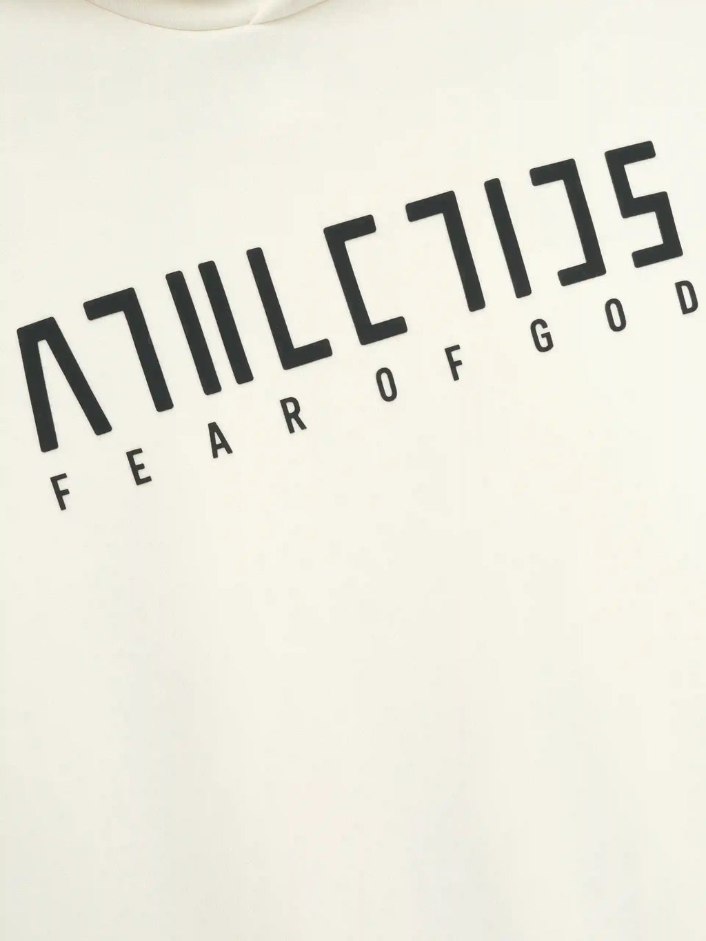 Essentials Cream Athletics Hoodie – Fear of God