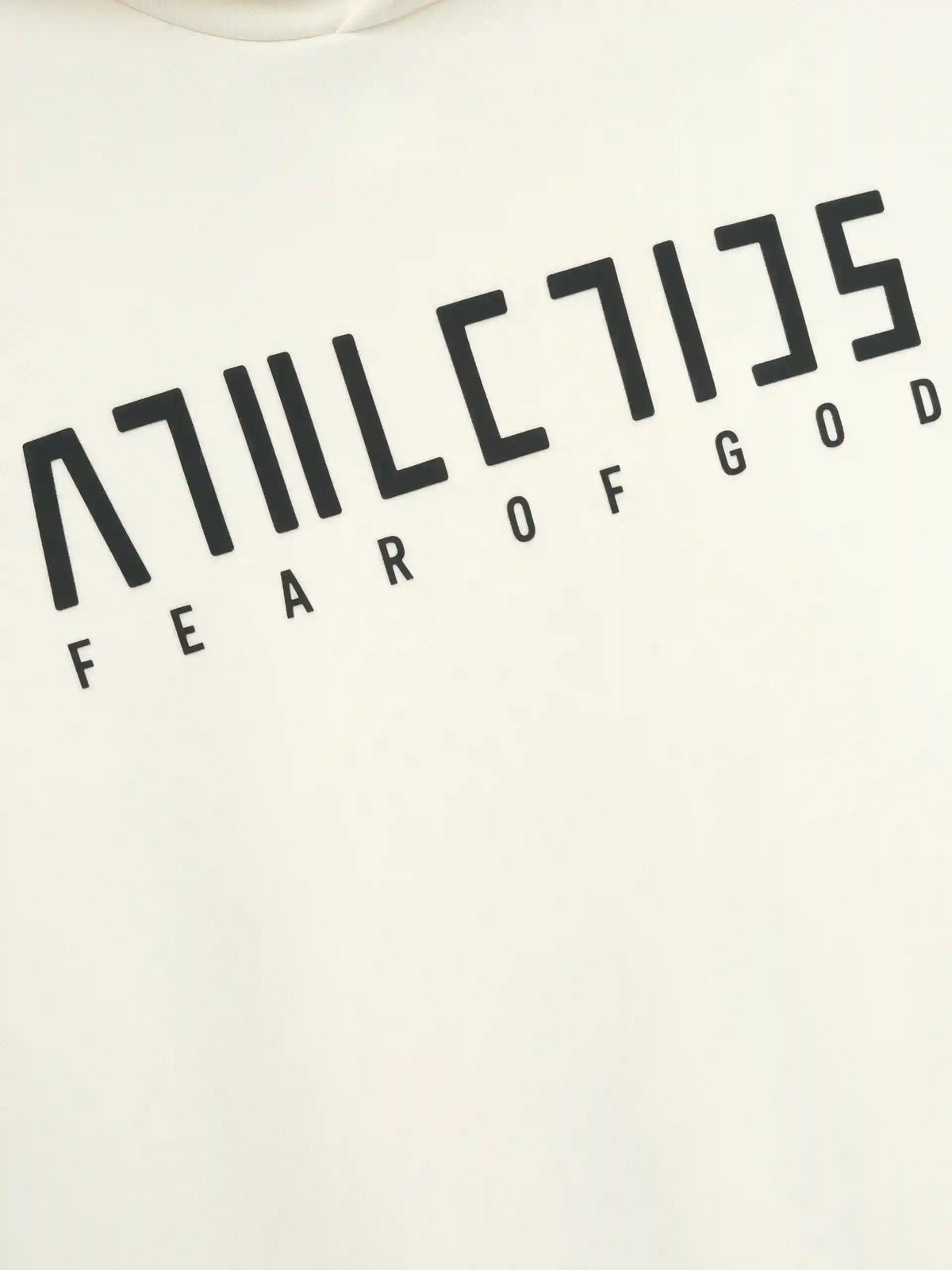 Essentials Cream Athletics Hoodie – Fear of God