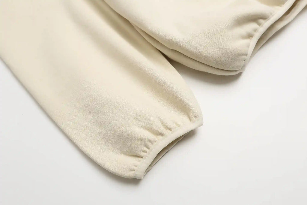 Essentials Cream Athletics Hoodie – Fear of God