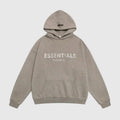 Essentials Dark Heather Oatmeal Hoodie – Fear of God