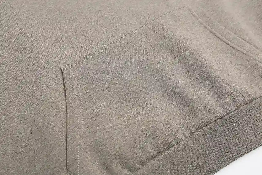 Essentials Dark Heather Oatmeal Hoodie – Fear of God