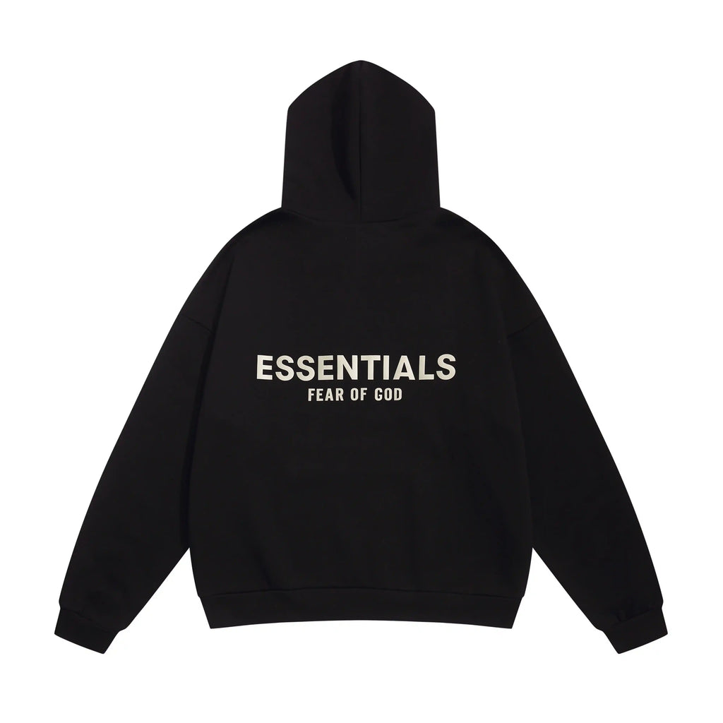 Essentials Black Hoodie – Fear of God