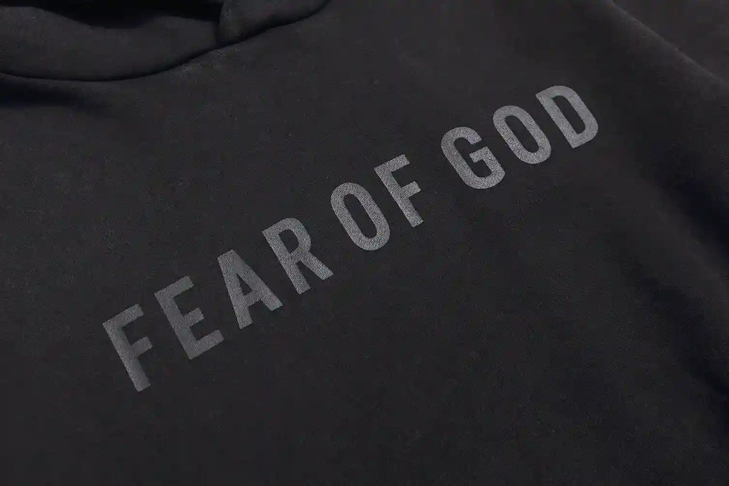 Essentials Black Hoodie – Fear of God