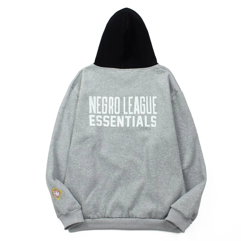 Essentials Grey Baseball Baseball Hoodie – Fear of God
