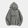 Essentials Oversized Grey Hoodie – Relaxed Streetwear Pullover