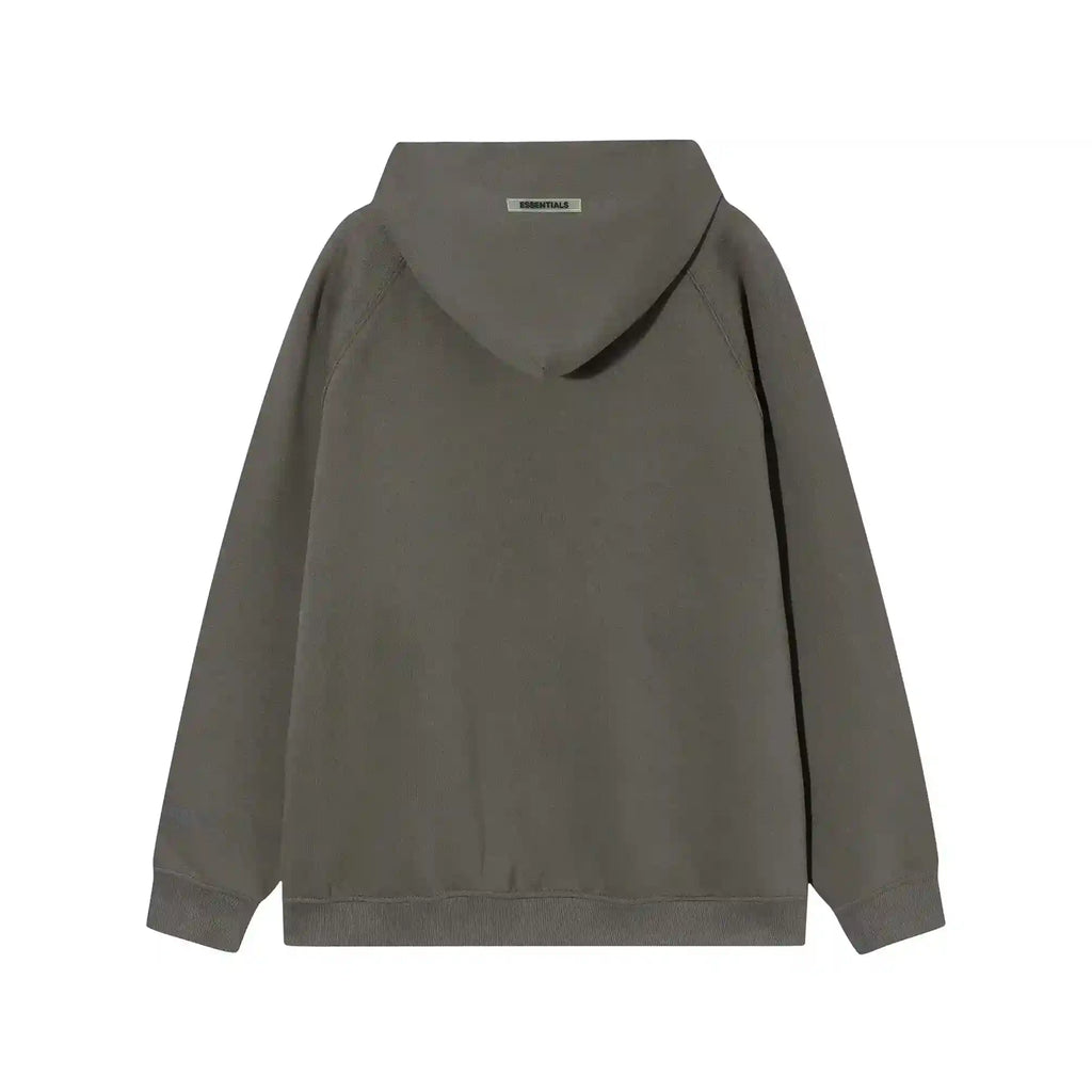 Essentials Hoodie Dark Heather Grey Oversized – Fear of God