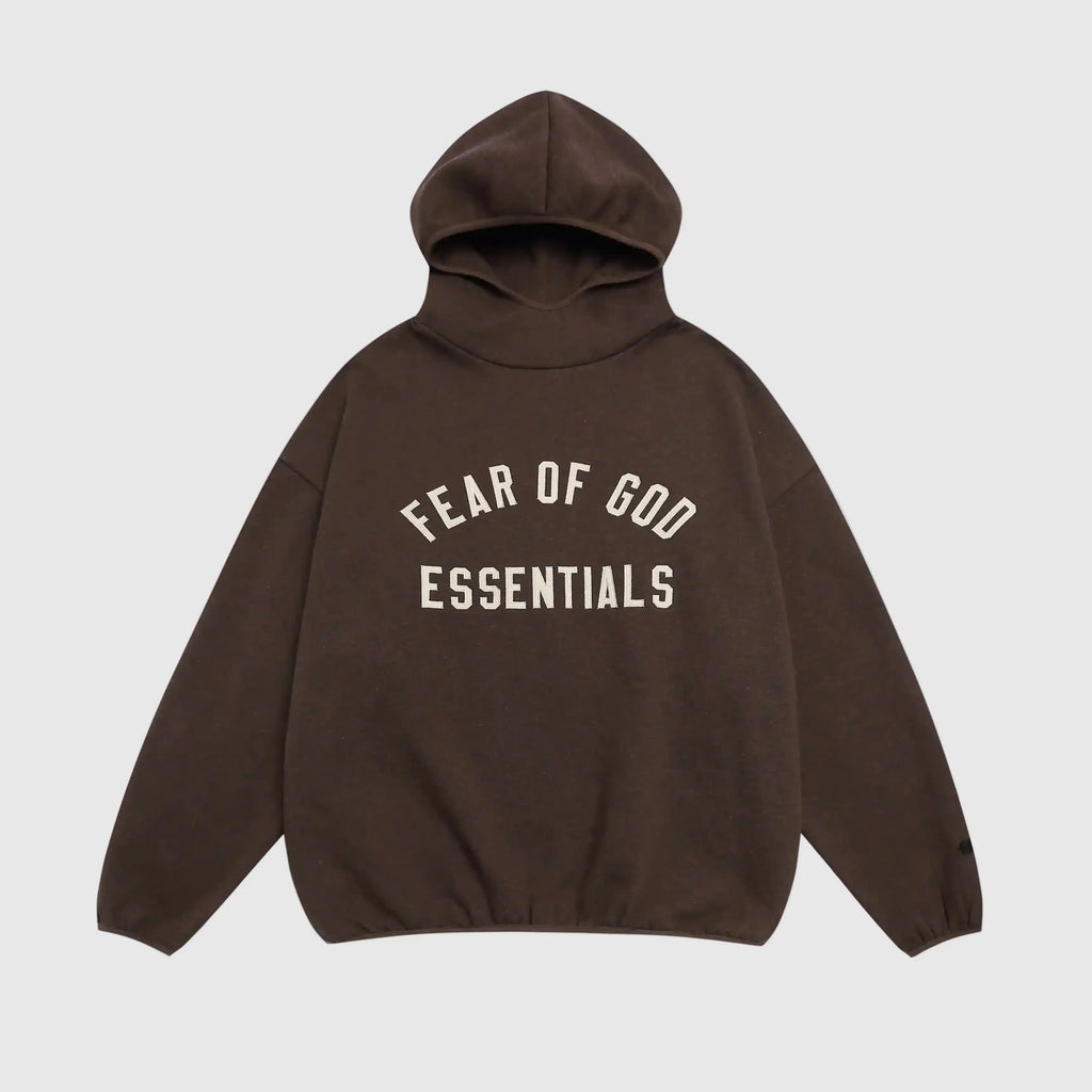 Essentials Brown Hoodie – Fear of God