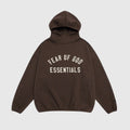 Essentials Brown Hoodie – Fear of God