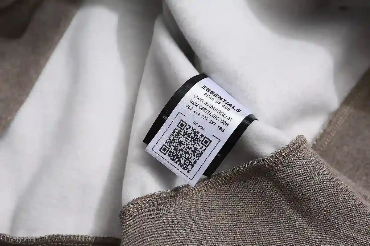 Essentials Dark Heather Oatmeal Hoodie – Fear of God