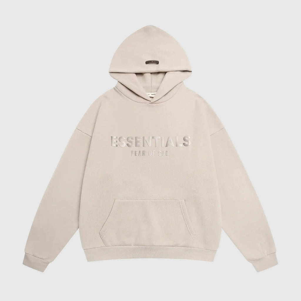 Essentials Ash Grey Hoodie – Fear of God