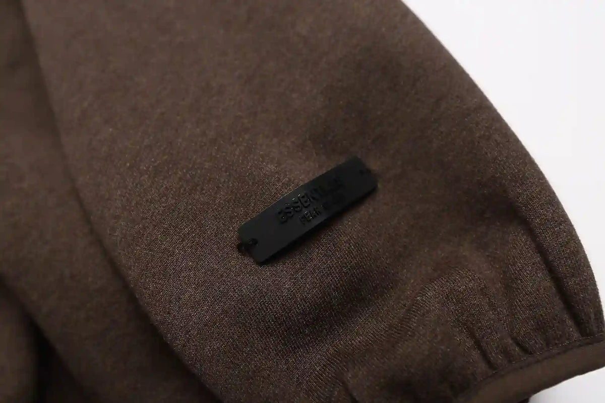Essentials Brown Hoodie – Fear of God